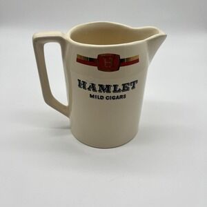 HAMLET MILD CIGARS, BENSON & HEDGES, BURLEIGH WARE, 6.25' WATER JUG c.1970s‎ VGC
